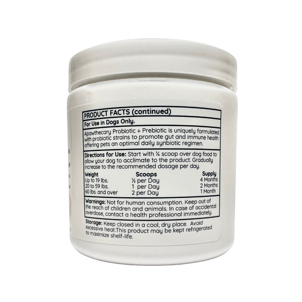 Apawthecary Clinical Probiotic for Dogs