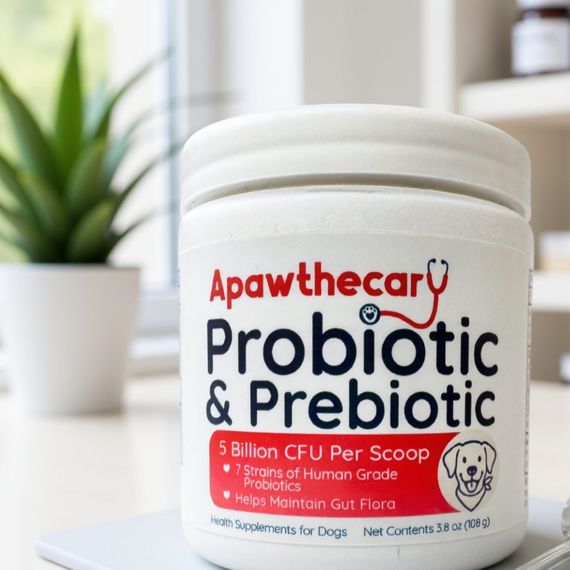 Apawthecary Probiotic and Prebiotic for Dogs