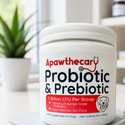 Apawthecary Probiotic and Prebiotic for Dogs